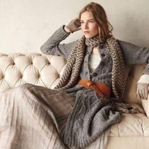 Anthropology Sweatercoat XS